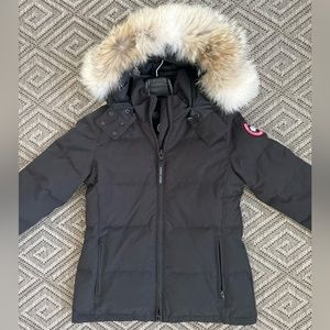 Chelsea Parka Heritage with fur trim (size L)